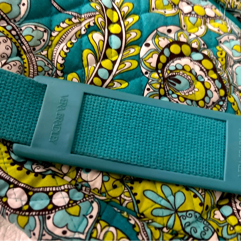 Vera Bradley peacock computer work bag